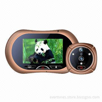 3.7-inch LCD Digital Peephole Viewer, Multicolor of LCD Housing for Option